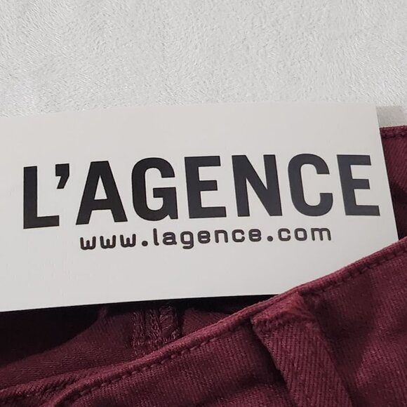 2/$50 L’Agence Margot Skinny Jeans Size 25 Stretch Denim Dark Wash NWT - Picture 4 of 6